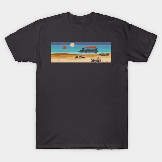 Vintage Sand Monster T-Shirt by kg07_shirts